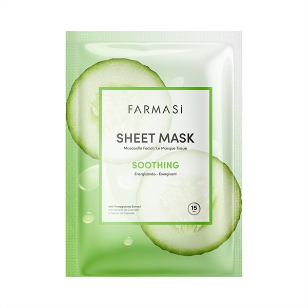 Sheet Mask cu Castravete  Farmasi Beauty   