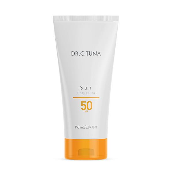 Dr. C. Tuna Lotiune cu protectie solara pentru corp SPF 50  Farmasi Beauty   