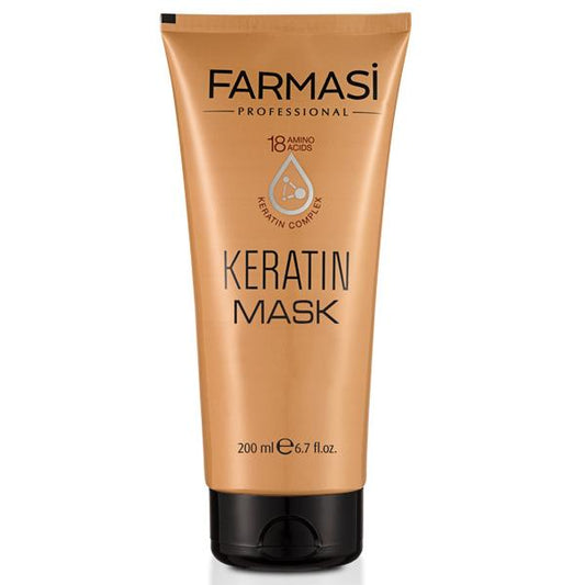 Masca pentru Par cu Keratina 200ml  Farmasi Beauty   