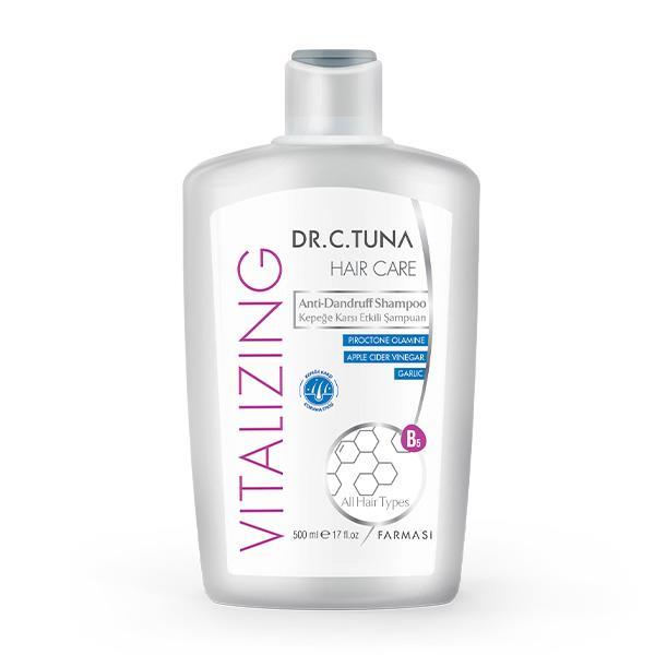 Dr. C. Tuna Sampon Vitalizing Anti-Matreata 500ml  Farmasi Beauty   