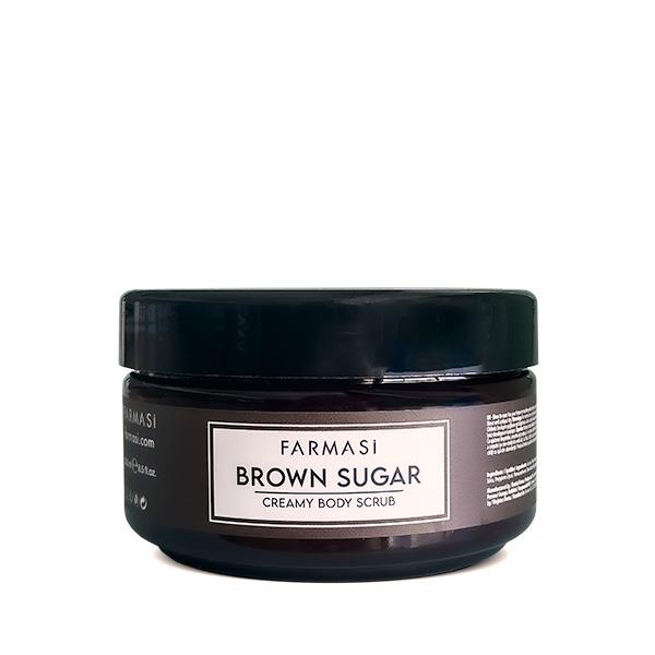 Scrub Corp Brown Sugar 250ml  Farmasi Beauty   