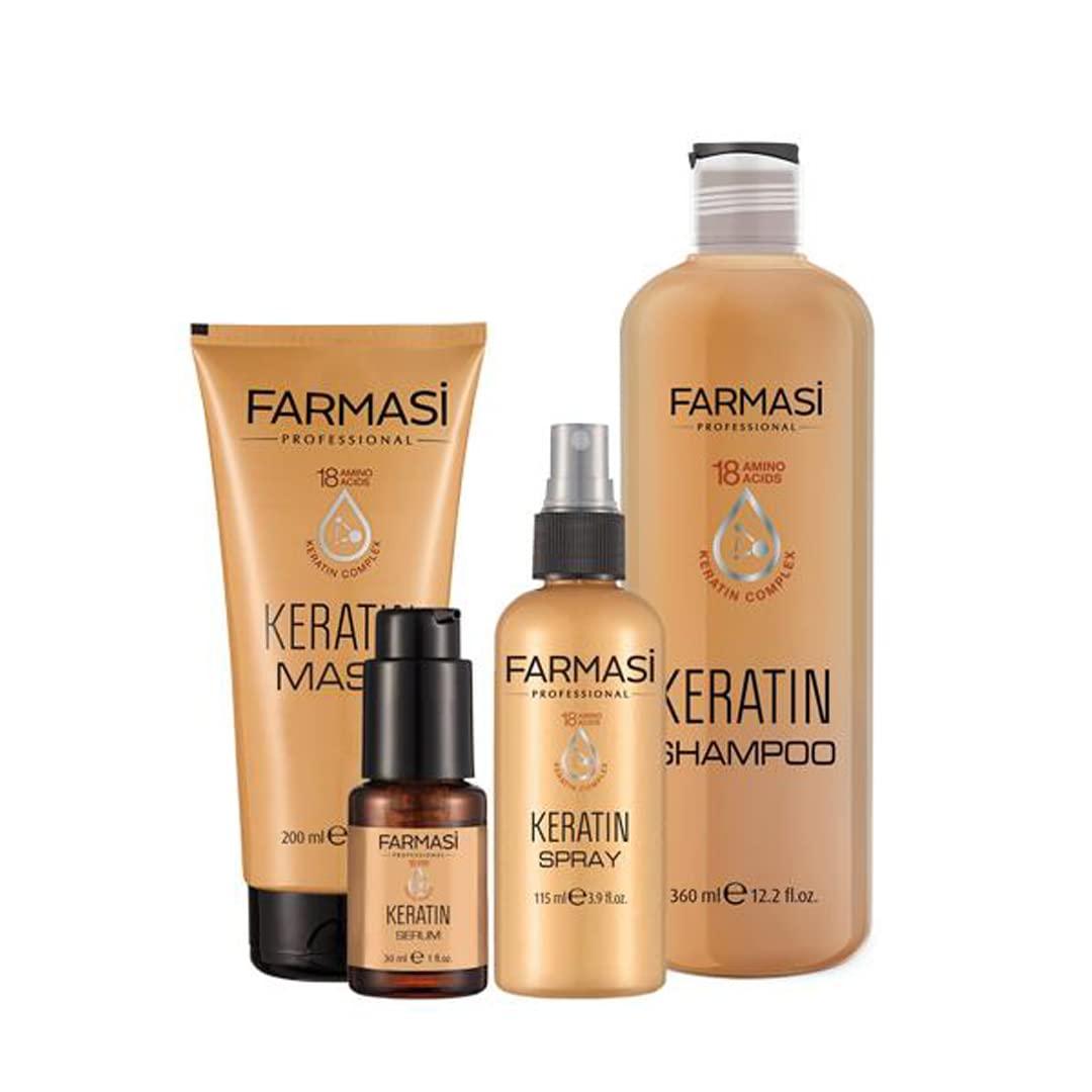 SET Cu Keratina  Farmasi Beauty   