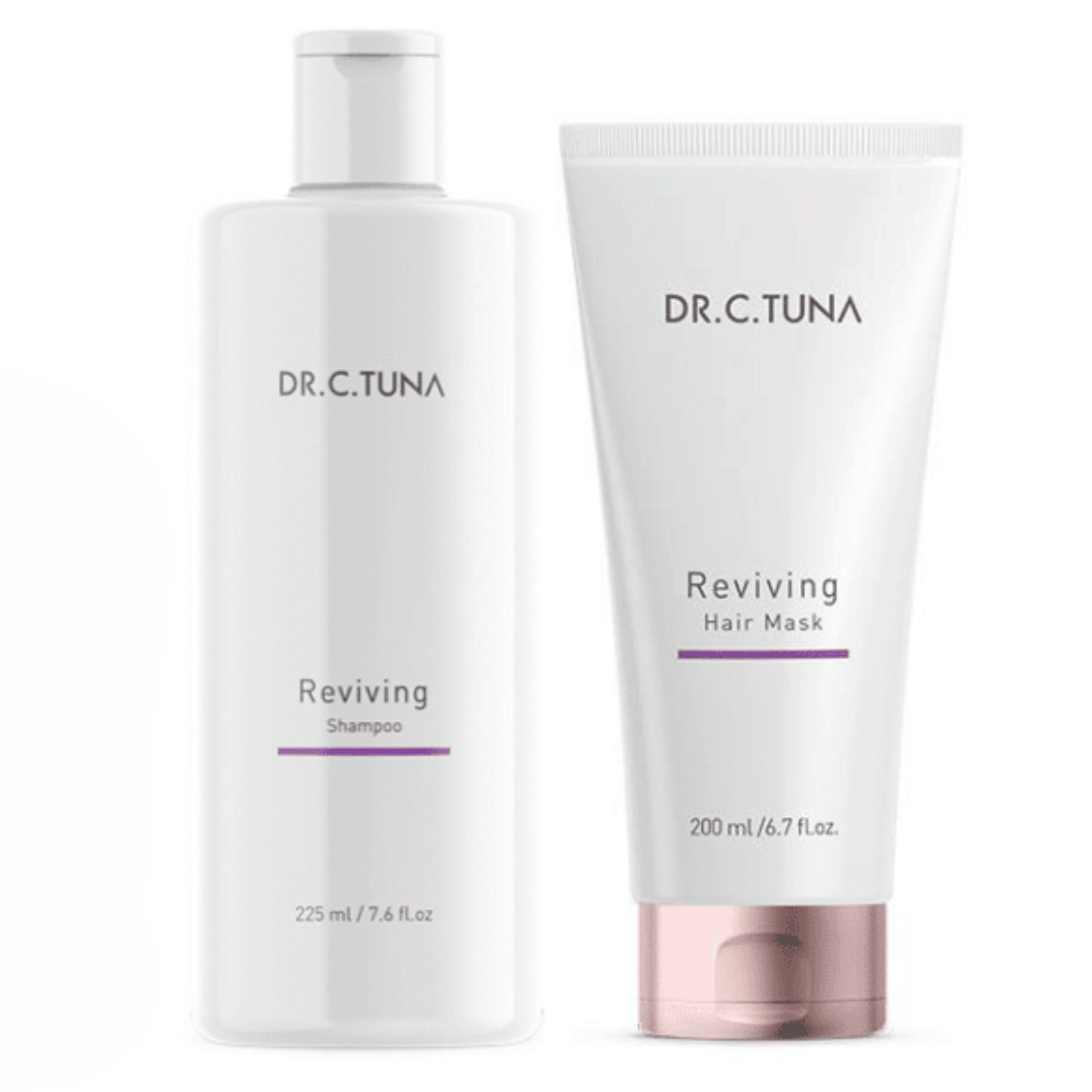 Dr. C. Tuna Sampon Revitalizant cu Extract de Usturoi + Masca de Par Revitalizanta  Farmasi Beauty   