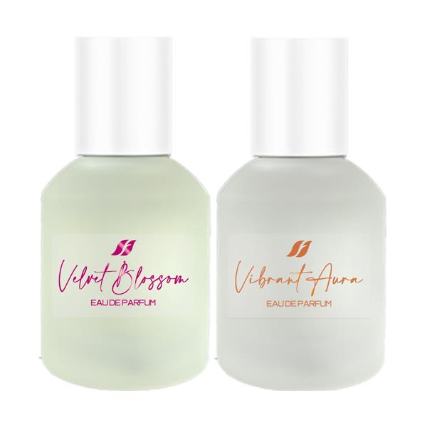 SET Parfum pentru EA Velvet Blossom & Vibrant Aura  Farmasi Beauty   