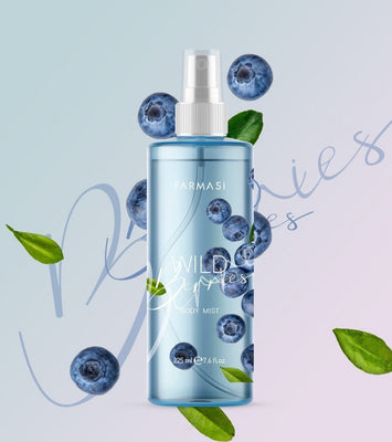 Body Mist Wild Berries 225ml  Farmasi Beauty   